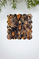 Piton Yılan Desenli Lazer Kesim Kokteyl Peçetesi 1 Adet