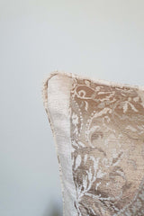 Emerald Striped Classic Chenille Corduroy Cushion Cover 43x43cm