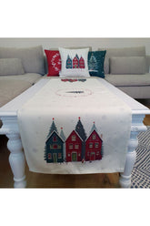 New Year Themed Elegant Runner with Digital Printed Slogan