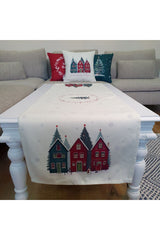 New Year Themed Elegant Runner with Digital Printed Slogan