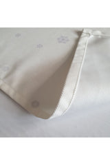 Hand-Drawn Christmas Houses and Snowflakes Patterned Oven Cover