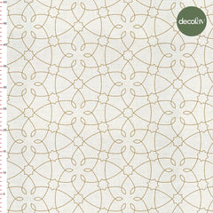 Elegant Geometric Stripes Patterned Digital Printed Fabric