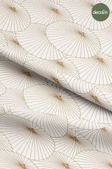 Chinese Style Umbrella Patterned Digital Printed Fabric