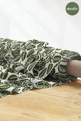 Moris Style Flowers and Leaves Digital Printed Fabric