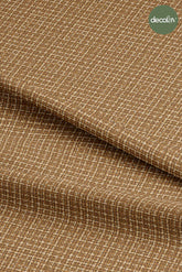 Hasır Dokusu Efektli Dijital Baskılı Kumaş