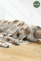 Tropical Minimalist Patterned Digital Printed Fabric