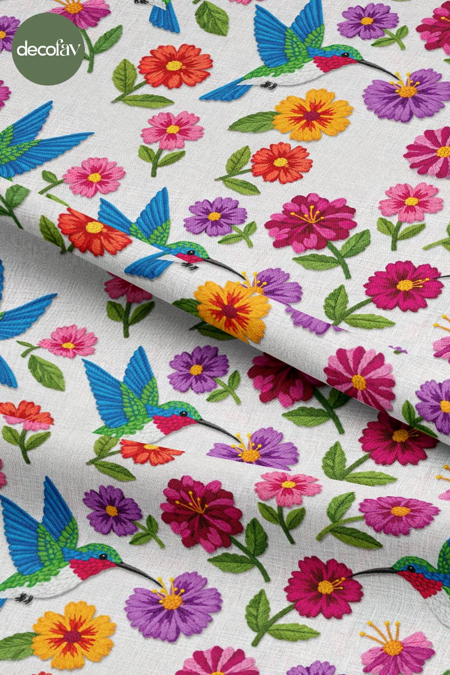 Dijital Baskılı Kumaş