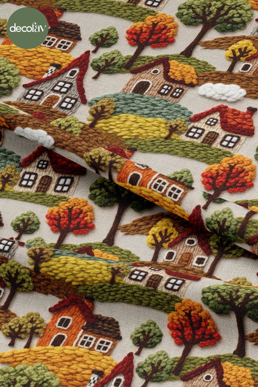 Dijital Baskılı Kumaş