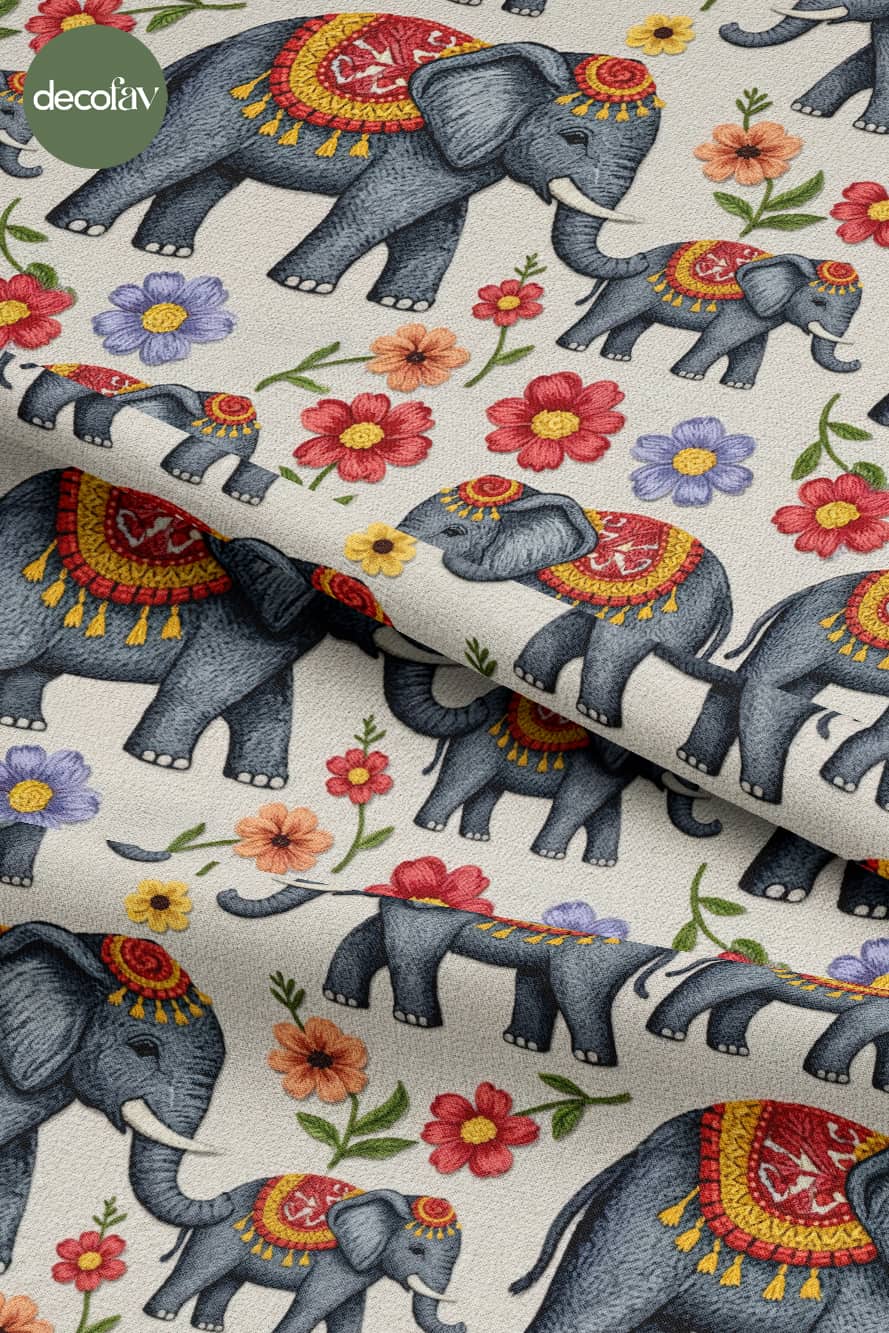 Dijital Baskılı Kumaş