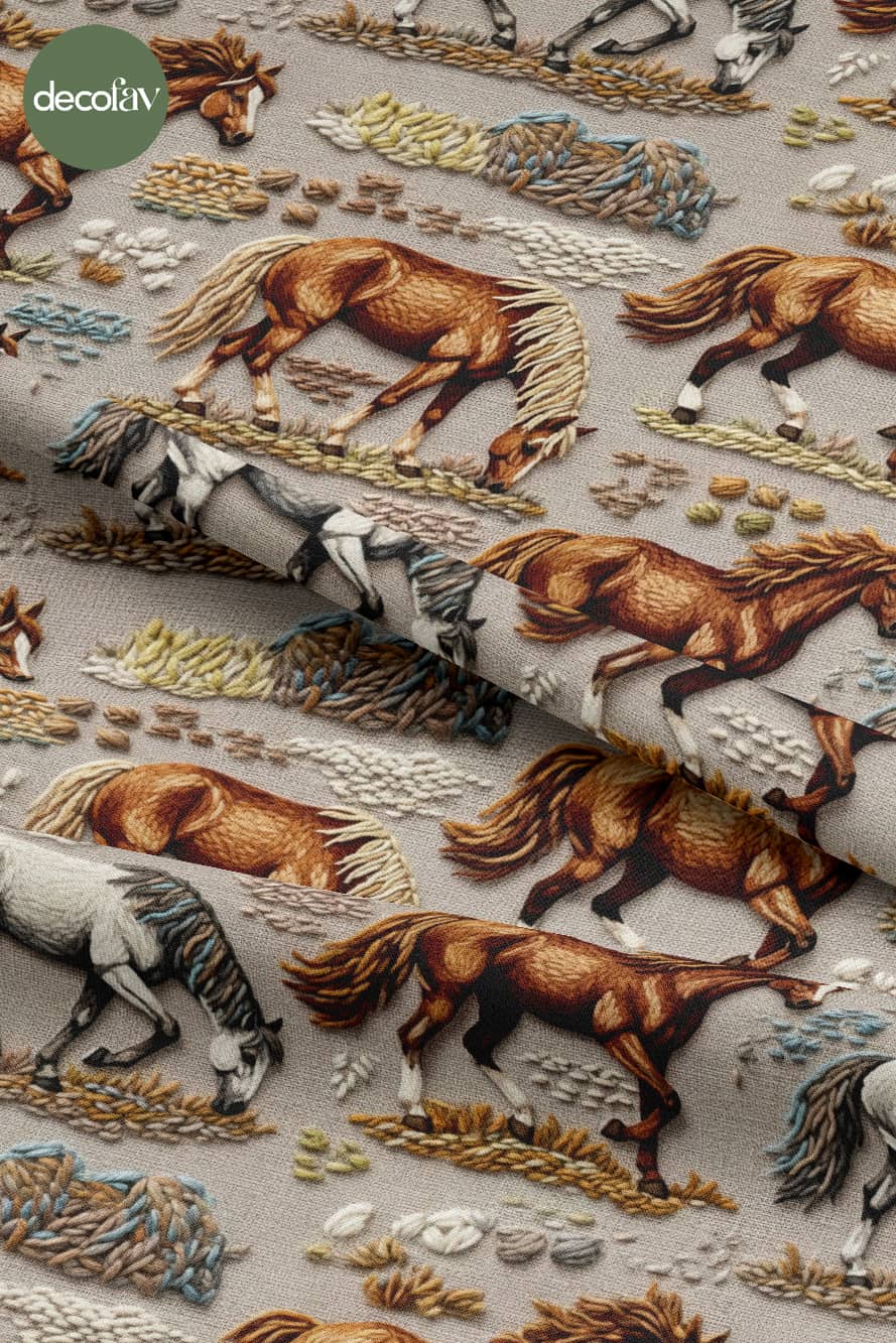 Dijital Baskılı Kumaş