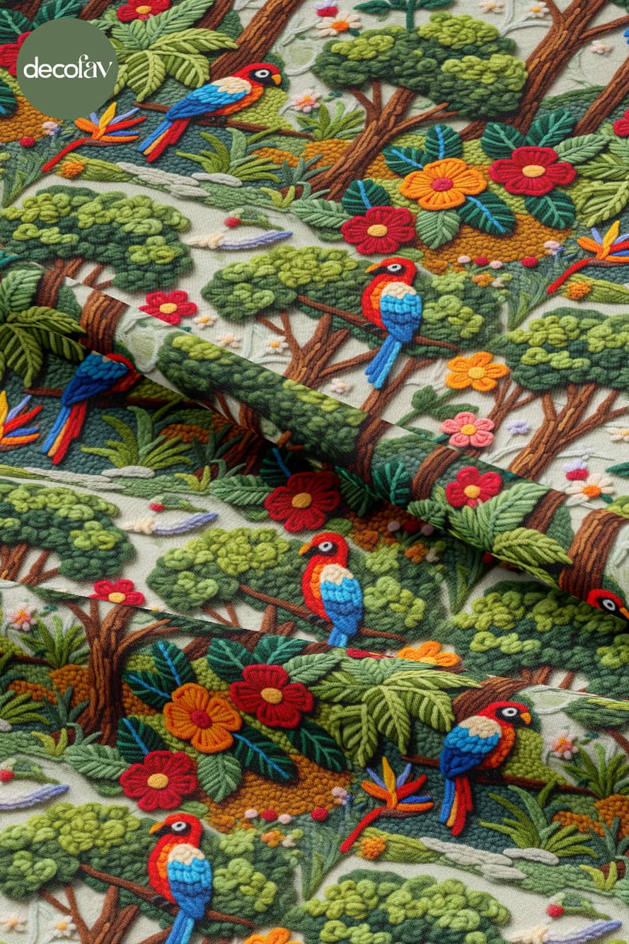 Dijital Baskılı Kumaş