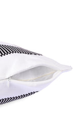 Decorative Frame Deer Head Designed Corded Cushion Cover