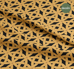Art Deco Patterned Digital Printed Fabric