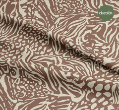 Leopar Zebra Karışık Desenli Dijital Baskılı Kumaş