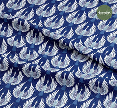 Phoenix Patterned Digital Printed Fabric