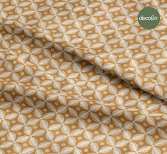 Digitally Printed Fabric with Tile Pattern