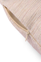 Fil Tasarım Deri Aplike Kadife Kırlent Kılıfı 43x43cm