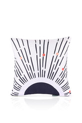 Abstrakt Geometric Sun Design Cushion Cover 43x43 cm