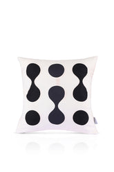 Abstract Point Design Japandi Style Pillow Case 43x43 cm