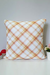 Sonbahar Yolculuğu Vintage Kamyonetli Kırlent Kılıfı - 43x43cm