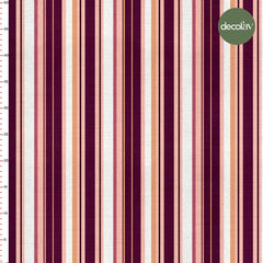 Renkli Çizgili Desenli Dijital Baskılı Kumaş