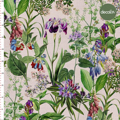 Wildflower Patterned Digital Printed Fabric