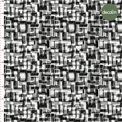 Abstract Shapes Patterned Digital Printed Fabric