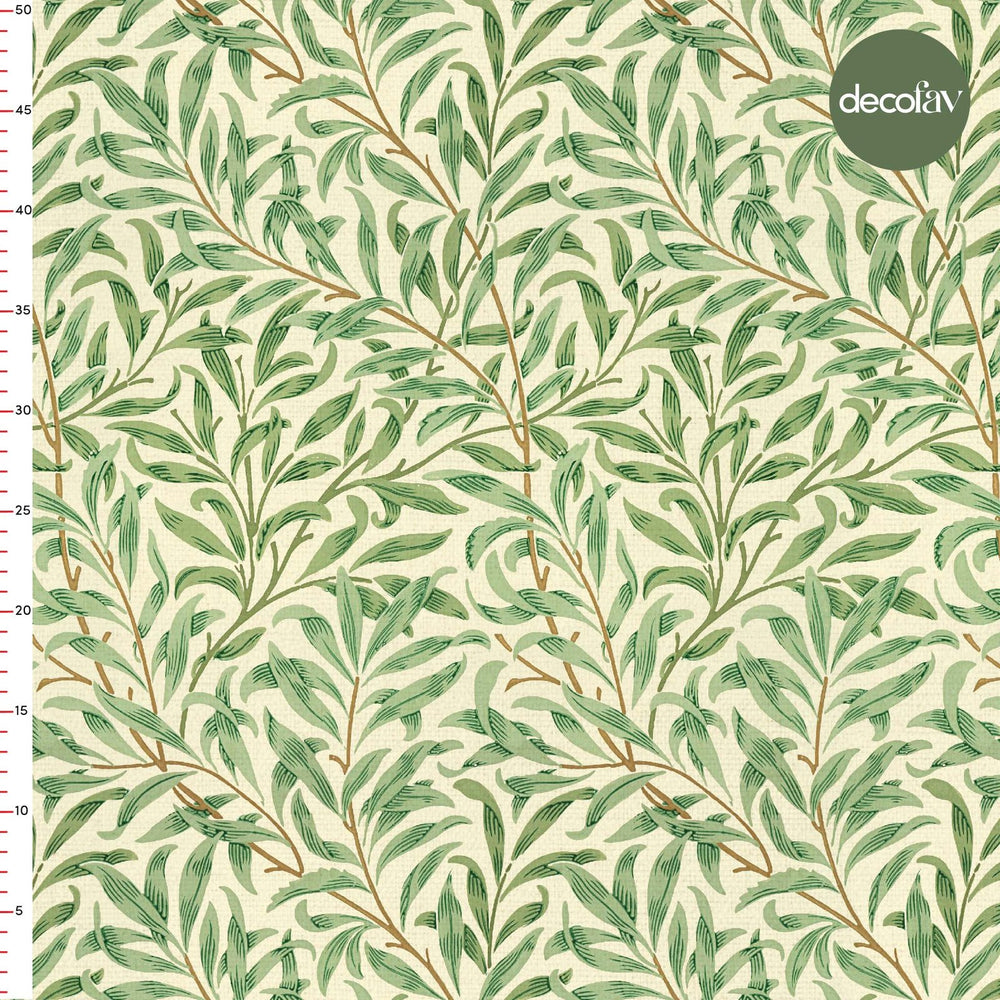 Yaprak Düşleri Desenli Dijital Baskılı Kumaş - Decofav | Kırlent, Sofra Tekstili, Kumaş