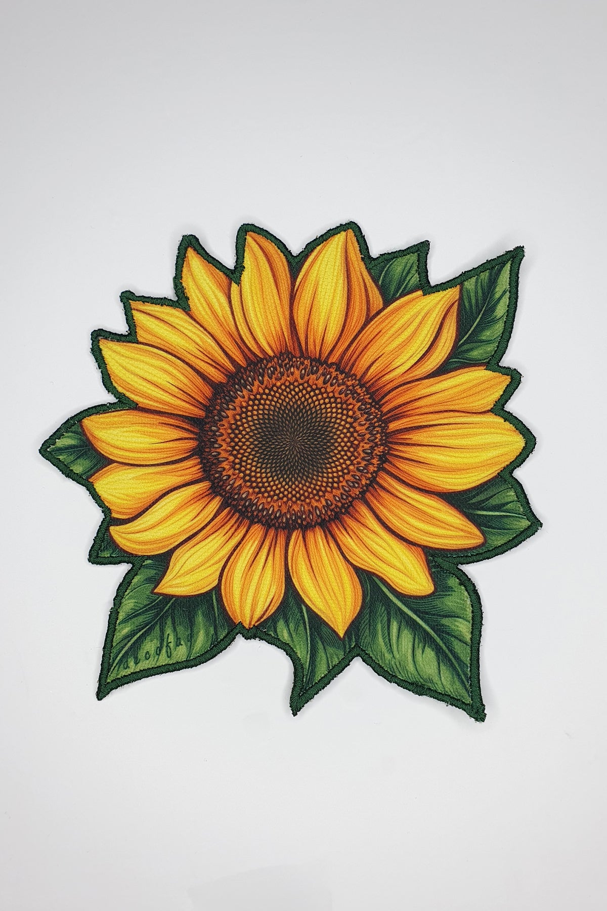 Ayçiçek Form Nakışlı Kokteyl Peçetesi 1 Adet