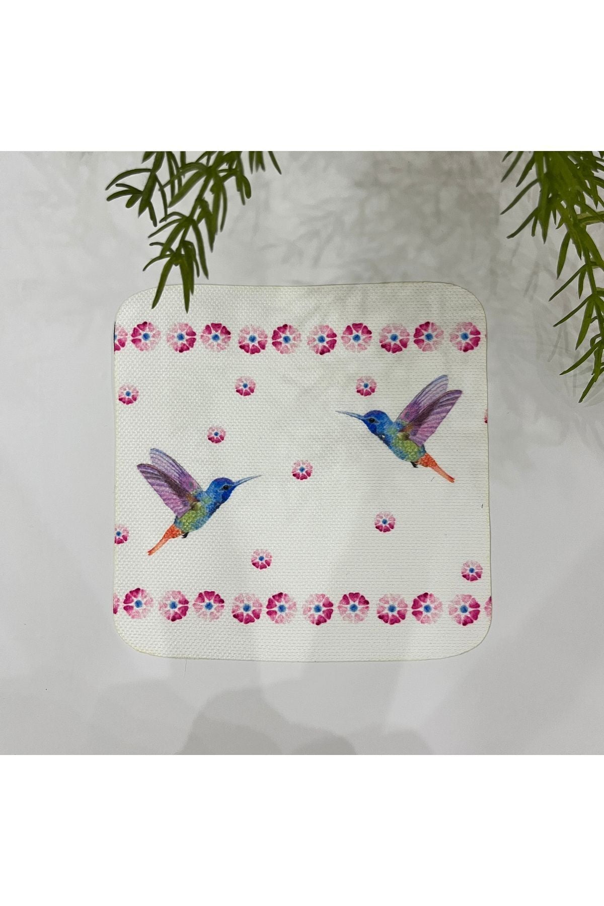 Kumaş Kokteyl Peçetesi Yıkanabilir Lazer Kesimli