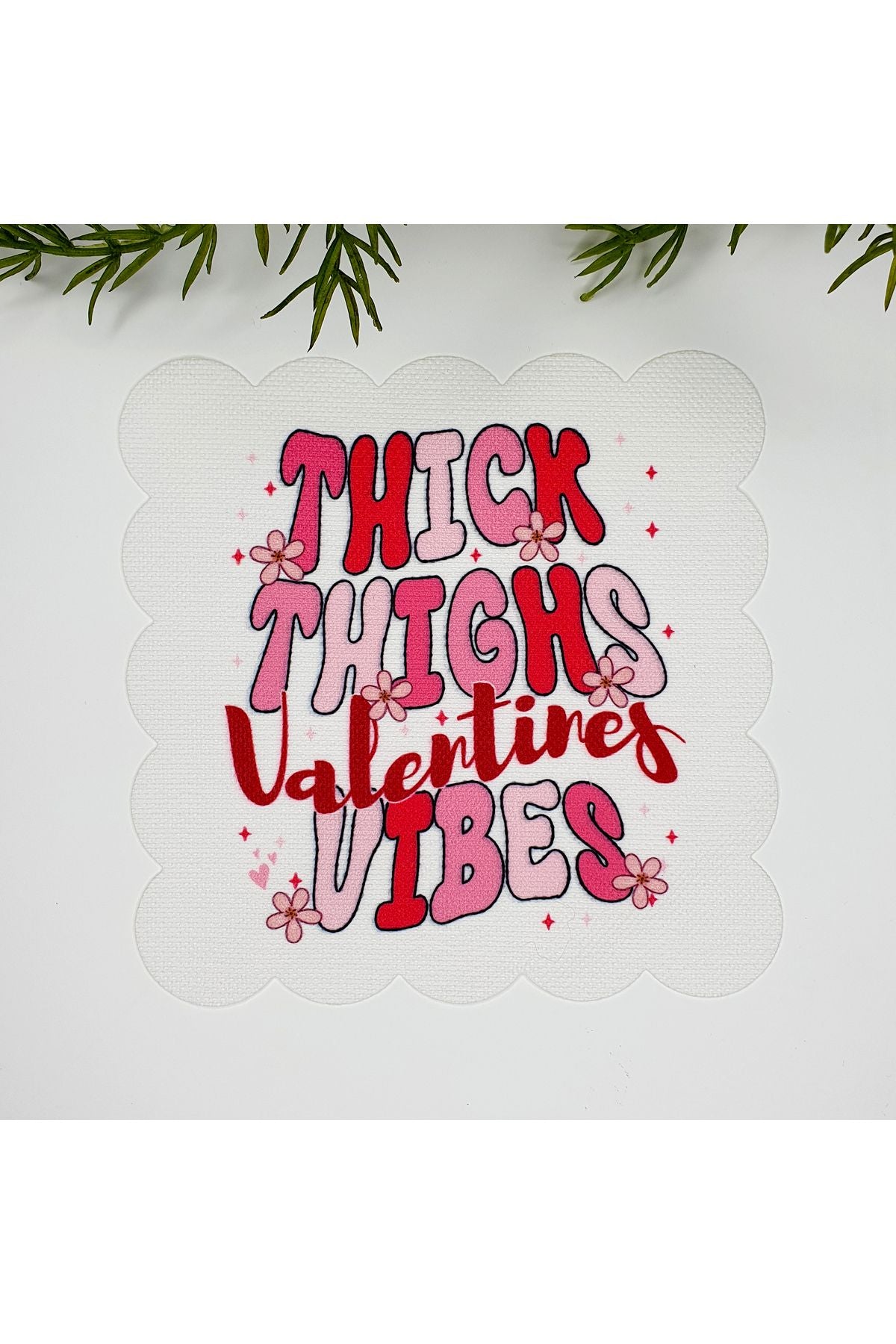 Sevgili Temalı Slogan Tasarımlı Dekoratif Kumaş Kokteyl Peçetesi 1 Adet