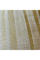 İpliği Boyalı Jakar Dokuma Kumaş Kırlent Kılıfı Lüks ve Elegant Stil