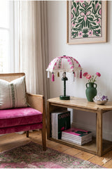 Pink Garden Bohem Çiçek Desenli Pilli LED Aplik – Dekoratif Aydınlatma (Hediyeli Set)