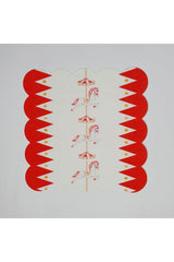 Decorative Amusement Park Concept Horse Patterned Laser Cut Cocktail Napkin