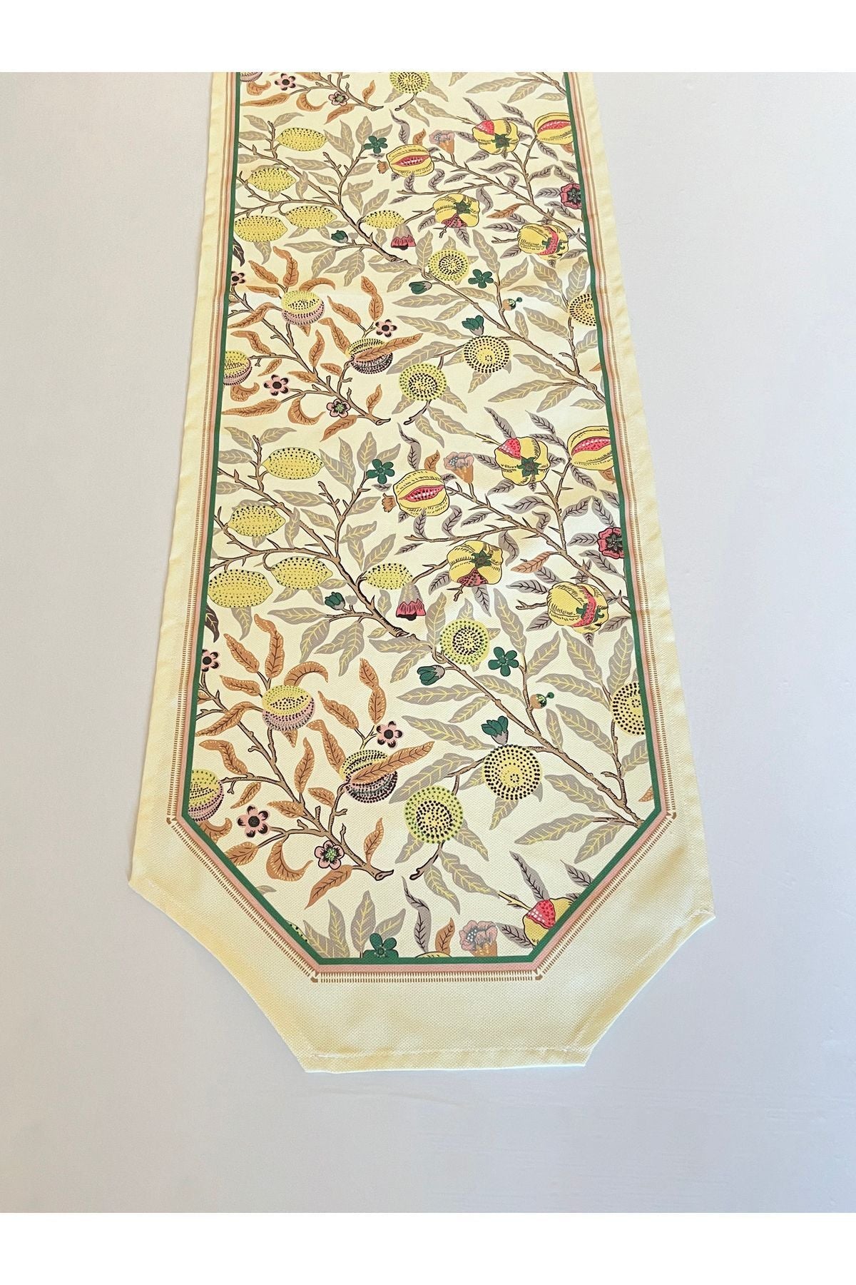 Morris Stili Limon Desenli Runner