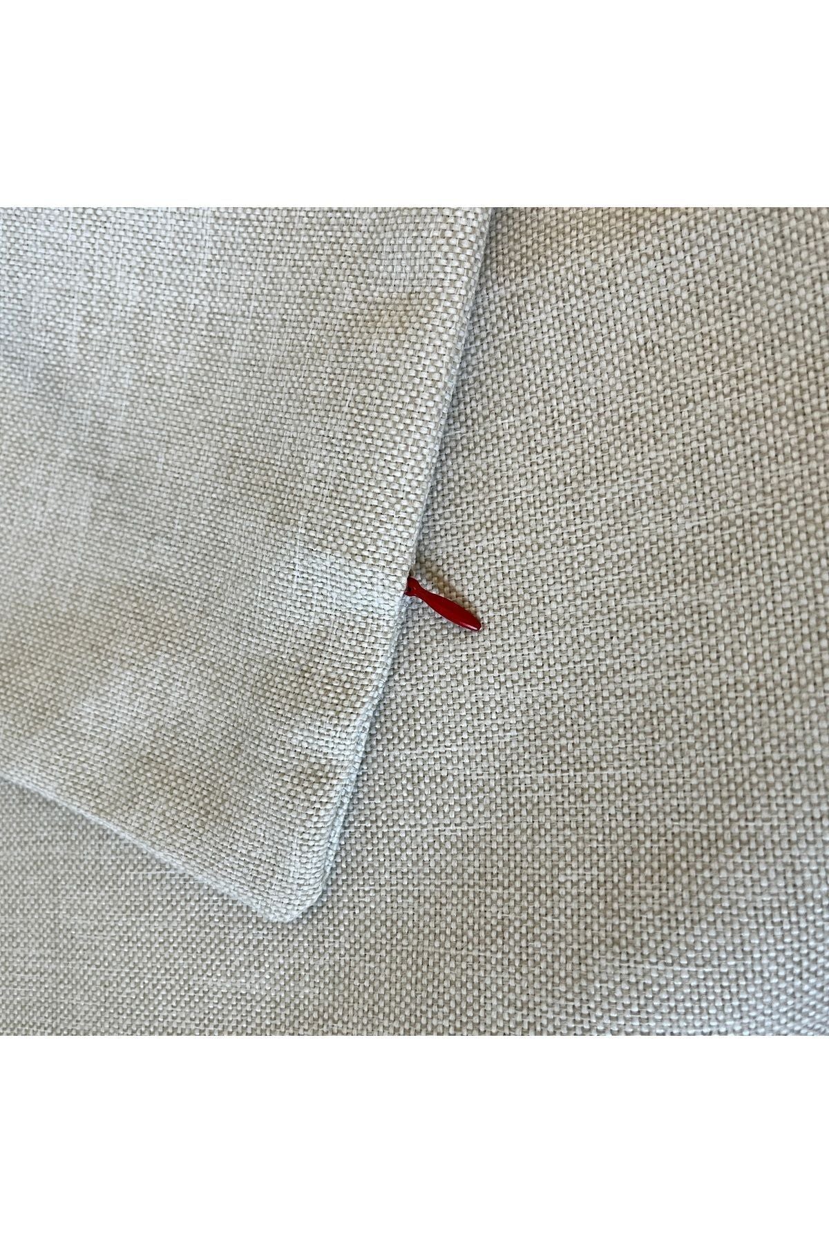 İskandinav Sadeliği Keten Kırlent Kılıfı Minimalist Stil