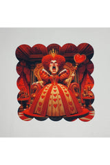 Masalsı Kötü Cadının Diyarı Dijital Baskılı Lazer Kesim Kokteyl Peçetesi