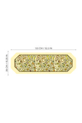 Morris Stili Limon Desenli Runner