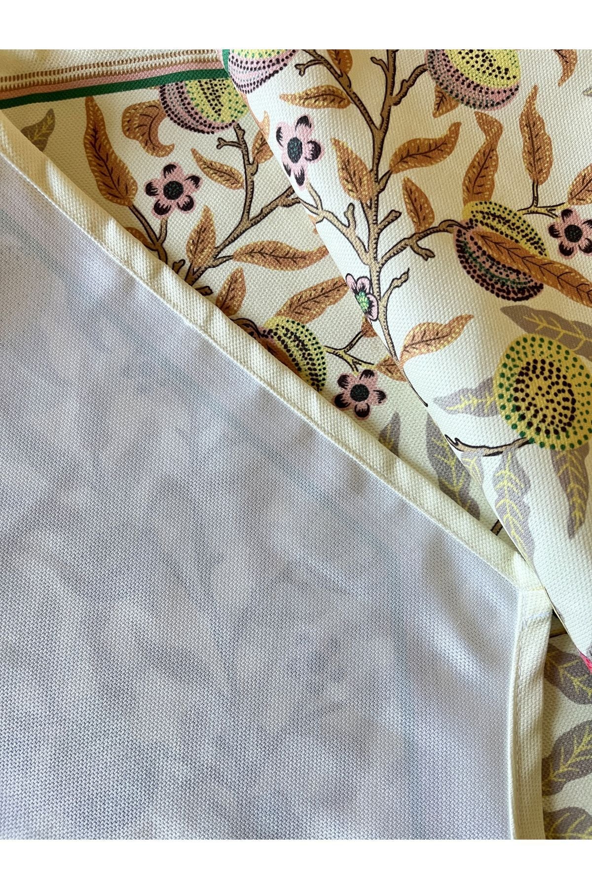 Morris Stili Limon Desenli Runner