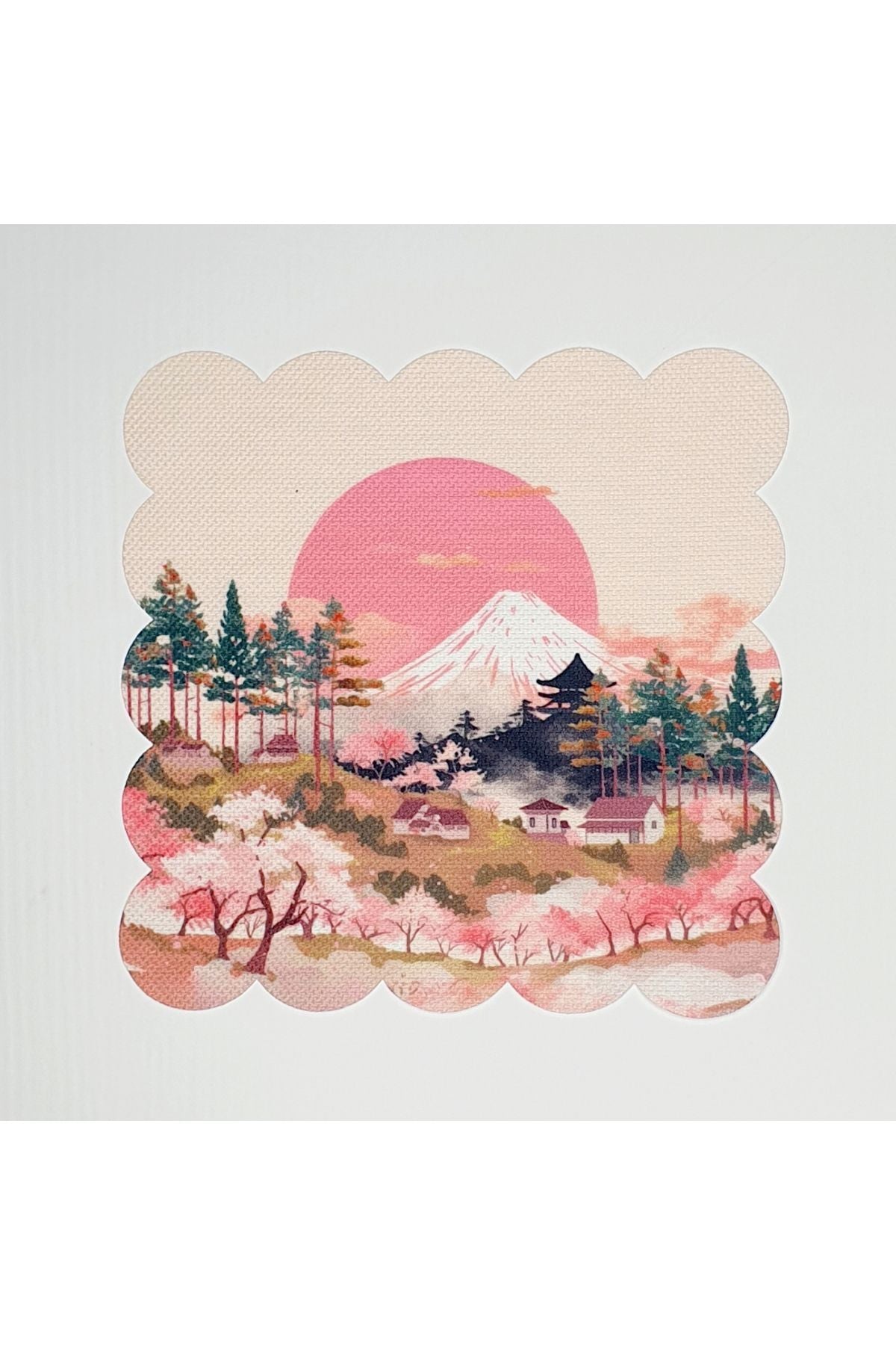 Sulu Boya Halloween Mezar Kabak Desenli Lazer Kesim Yıkanabilir Kokteyl Peçetesi