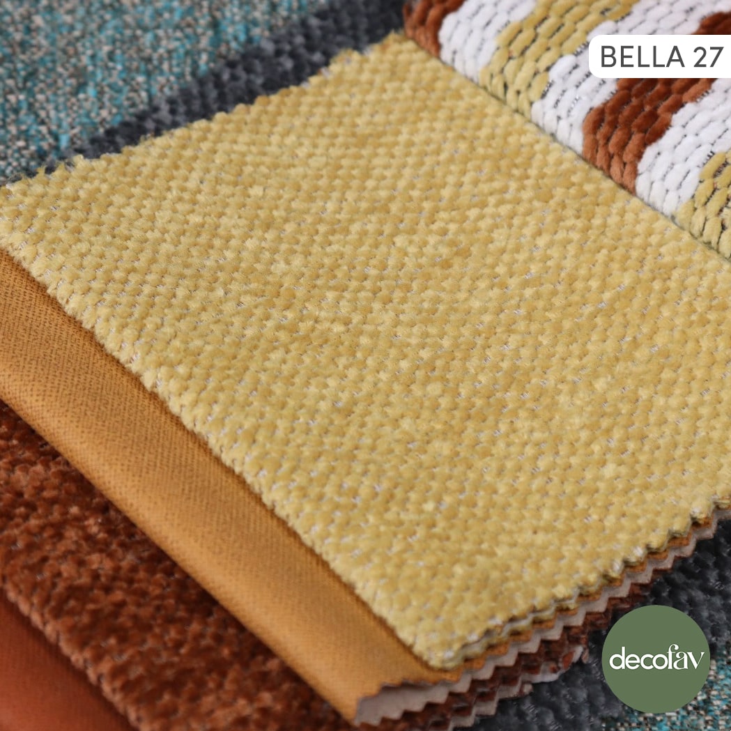Dokulu Kadife Döşemelik Kumaş - Bella - 140 CM EN