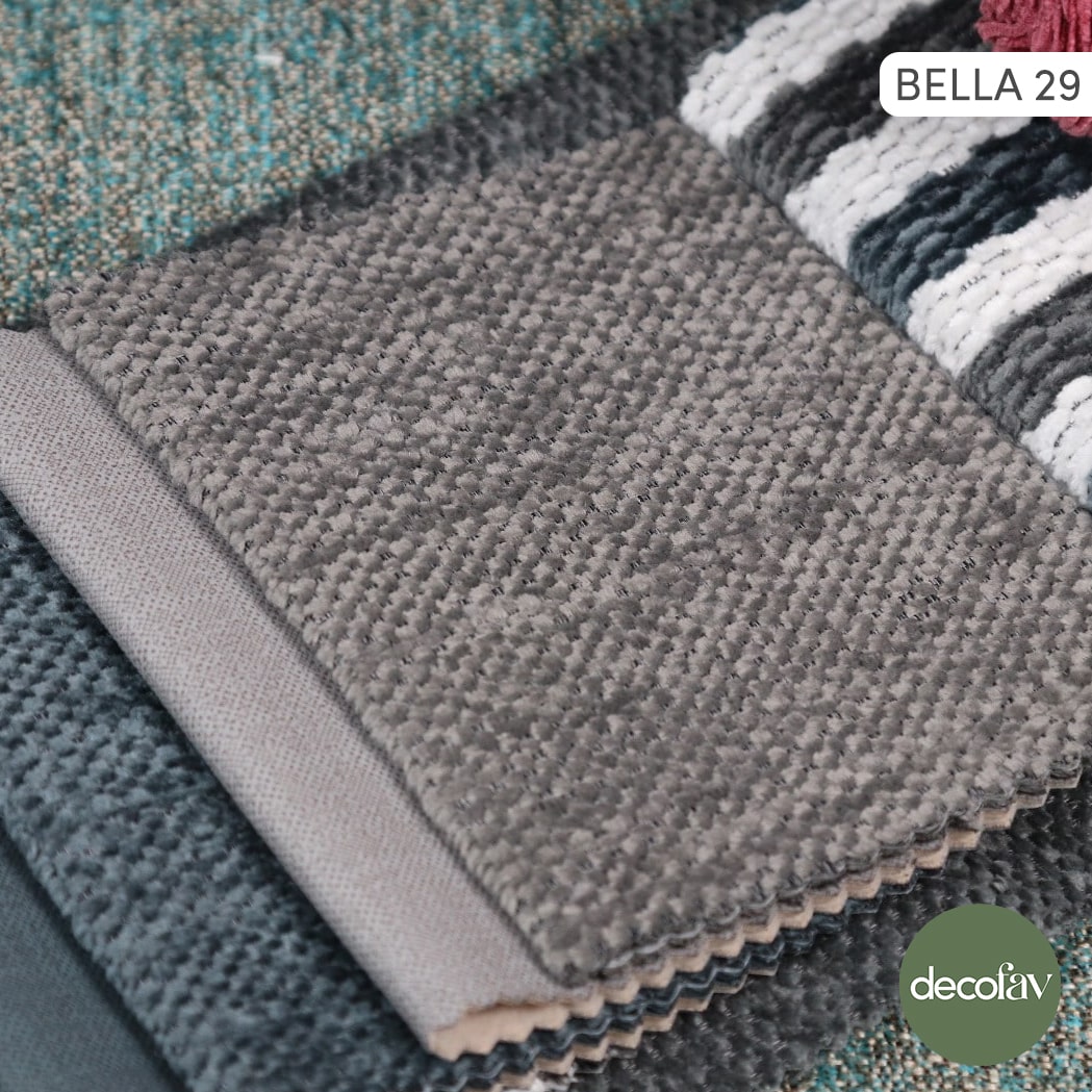 Dokulu Kadife Döşemelik Kumaş - Bella - 140 CM EN