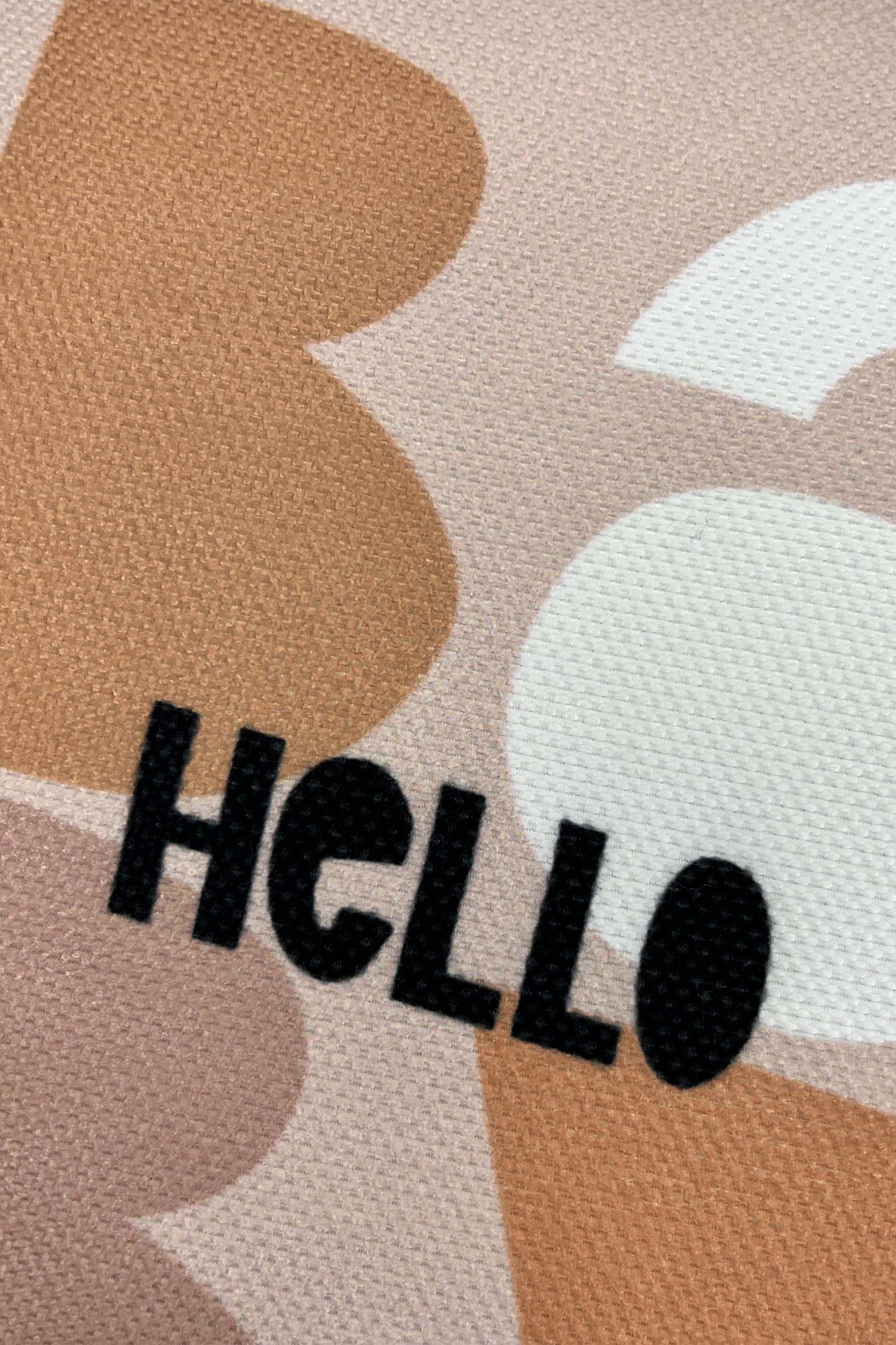 Hello Baby – İkili Set Petek Dokulu İç Dolgulu Çocuk Kırlentleri (32x32 cm)