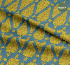 Şal Desenli Dijital Baskılı Kumaş