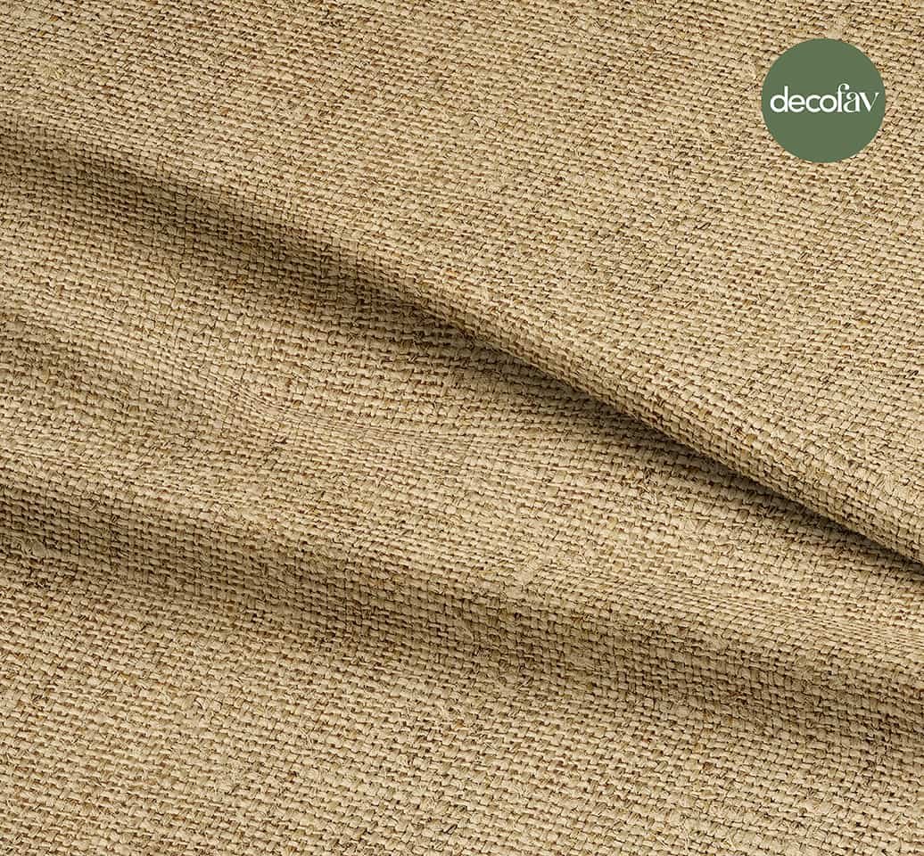 Digitally Printed Fabric with Linen Effect Patterns