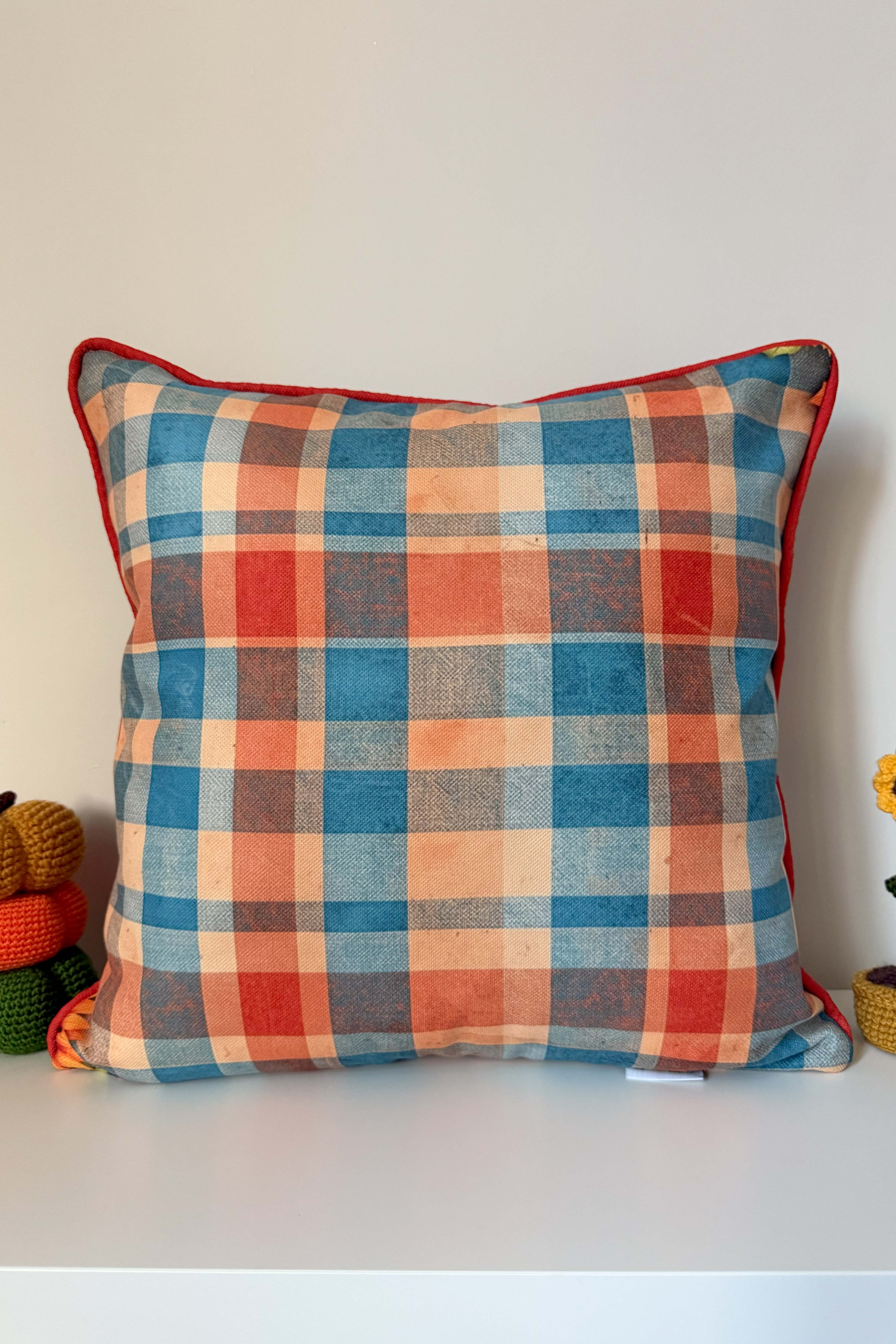 Happy Harvest – Sonbahar Neşesi Kırlent Kılıfı Dijital Baskılı 43x43cm