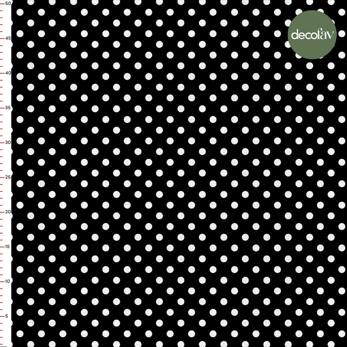 Puan Desenli Dijital Baskılı Kumaş