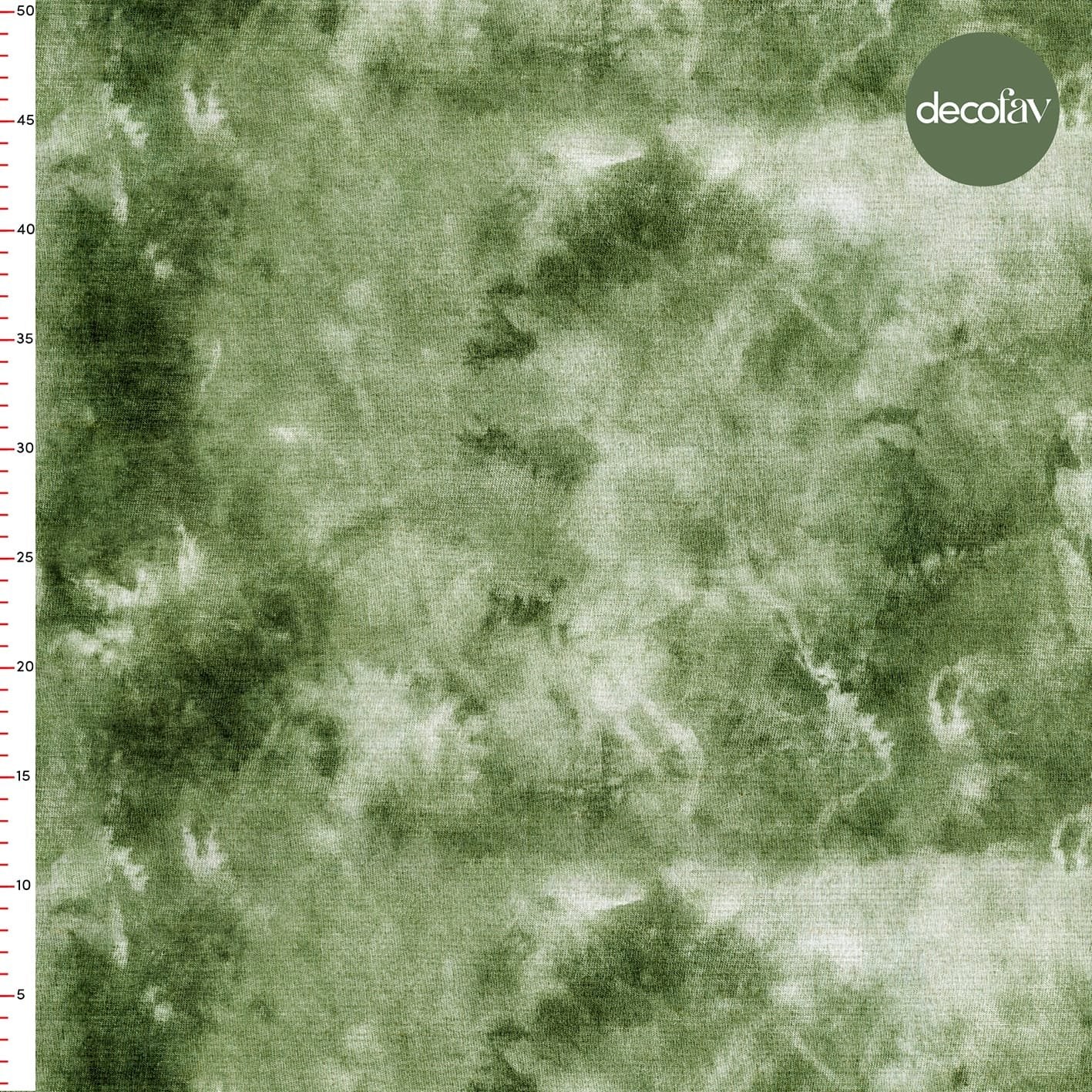 Ombre Batik Effect Patterned Digital Printed Fabric