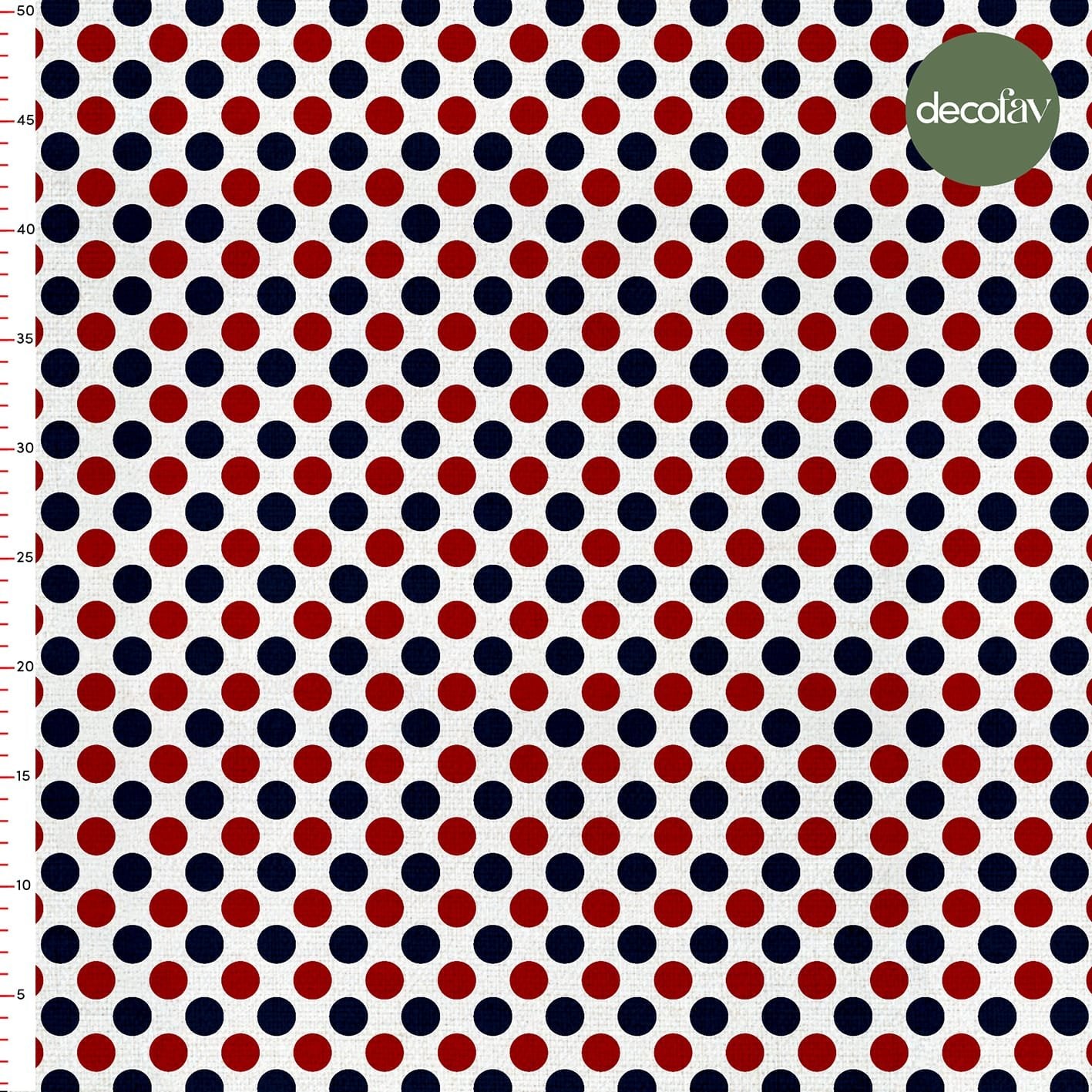 Puan Marin  Desenli Dijital Baskılı Kumaş