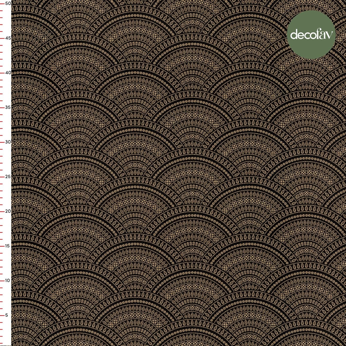 Geometric Ethnic Patterned Digital Printed Fabric